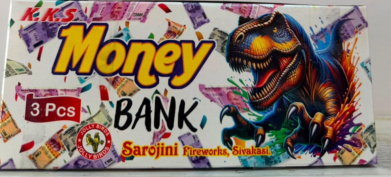 MONEY BANK (3PCS)